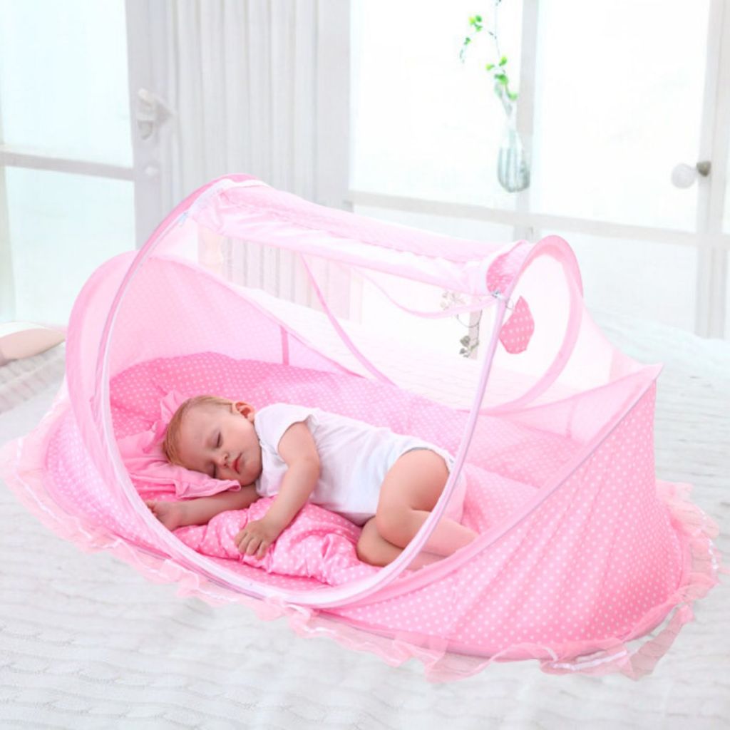Berço Mosquiteiro Cama Tenda Cercadinho Portátil Retrátil Bebê Berço De Bebe Portátil Mosquiteiro-2 modelos