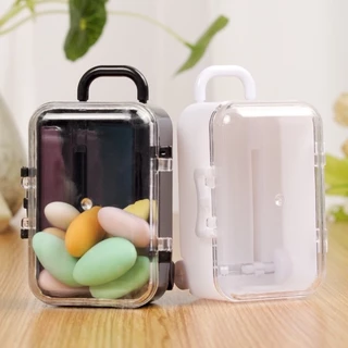 Kit Com 12 Mini Lembrancinha Em Formato De mala