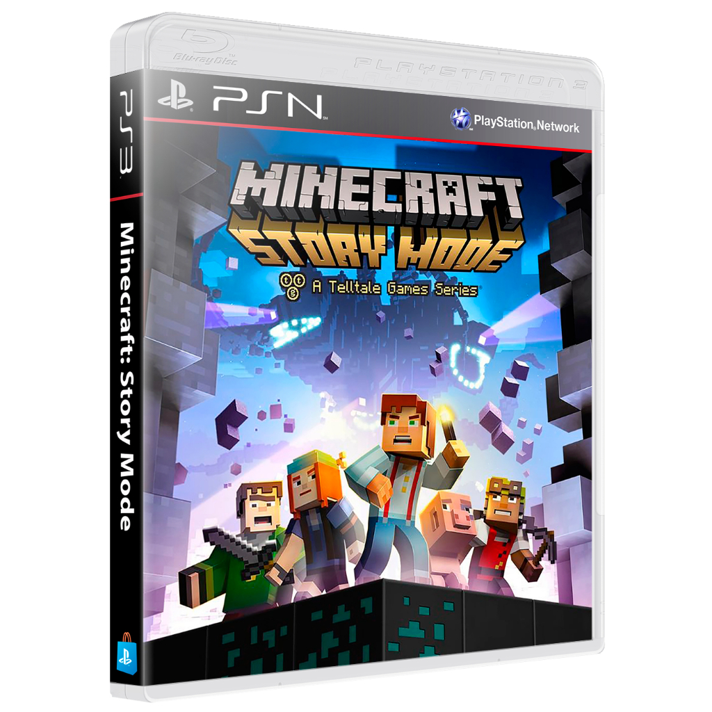 Minecraft Story Mode Ps3 Legendas Português Jogo Psn Digital