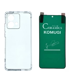 Capa Capinha Case Anti Impacto + Pelicula de Ceramica 9d Para Motorola Moto Edge 40 Neo