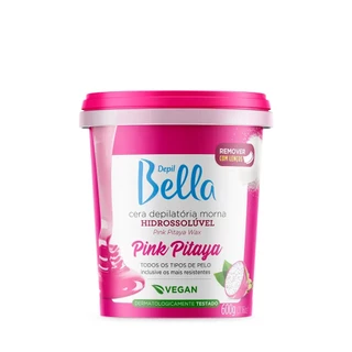 Cera Hidrossolúvel Depil Bella Pink Pitaya Morna 600 g