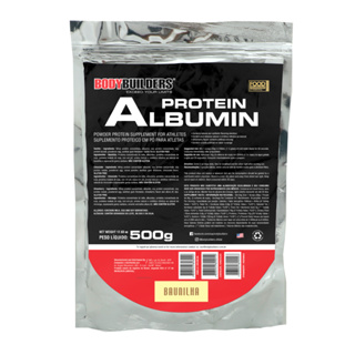 Proteína do Ovo Para Ganho de Massa Muscular Albumina Protein 500g - Bodybuilders