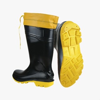 Bota de borracha hot sale cano longo forrada