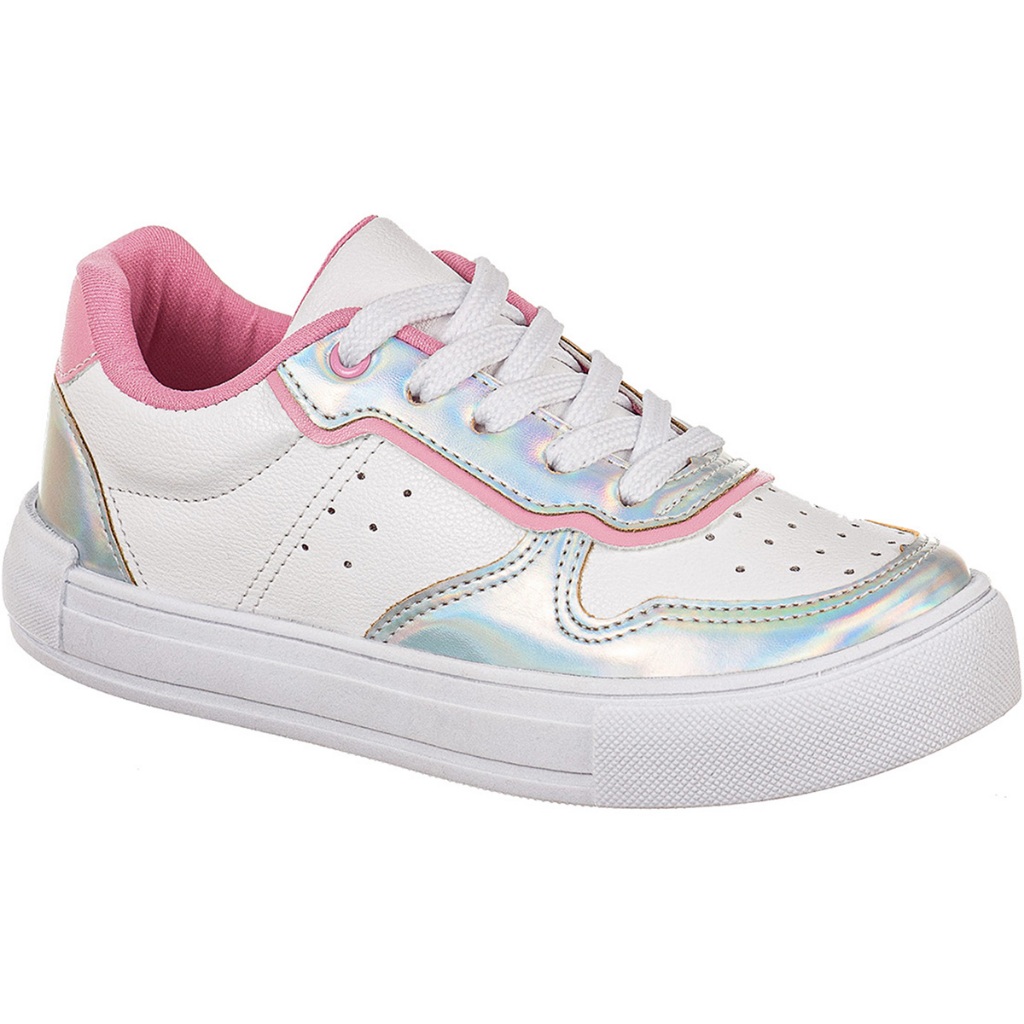 Tenis feminino hot sale rose metalizado