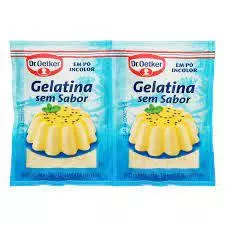 Gelatina em Pó sem Sabor Oetker 24g.