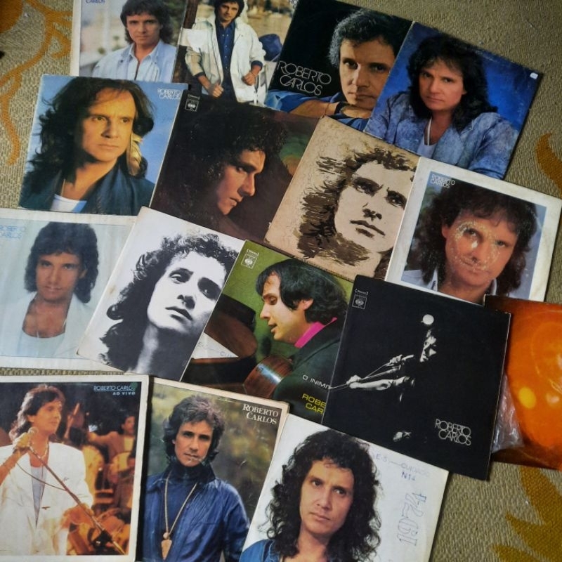 LPs/Discos de Vinil Roberto Carlos - 1981, 1974, Ao Vivo, 1970, O Inimitável, 1972, 1971, 1977, 1987, 1985