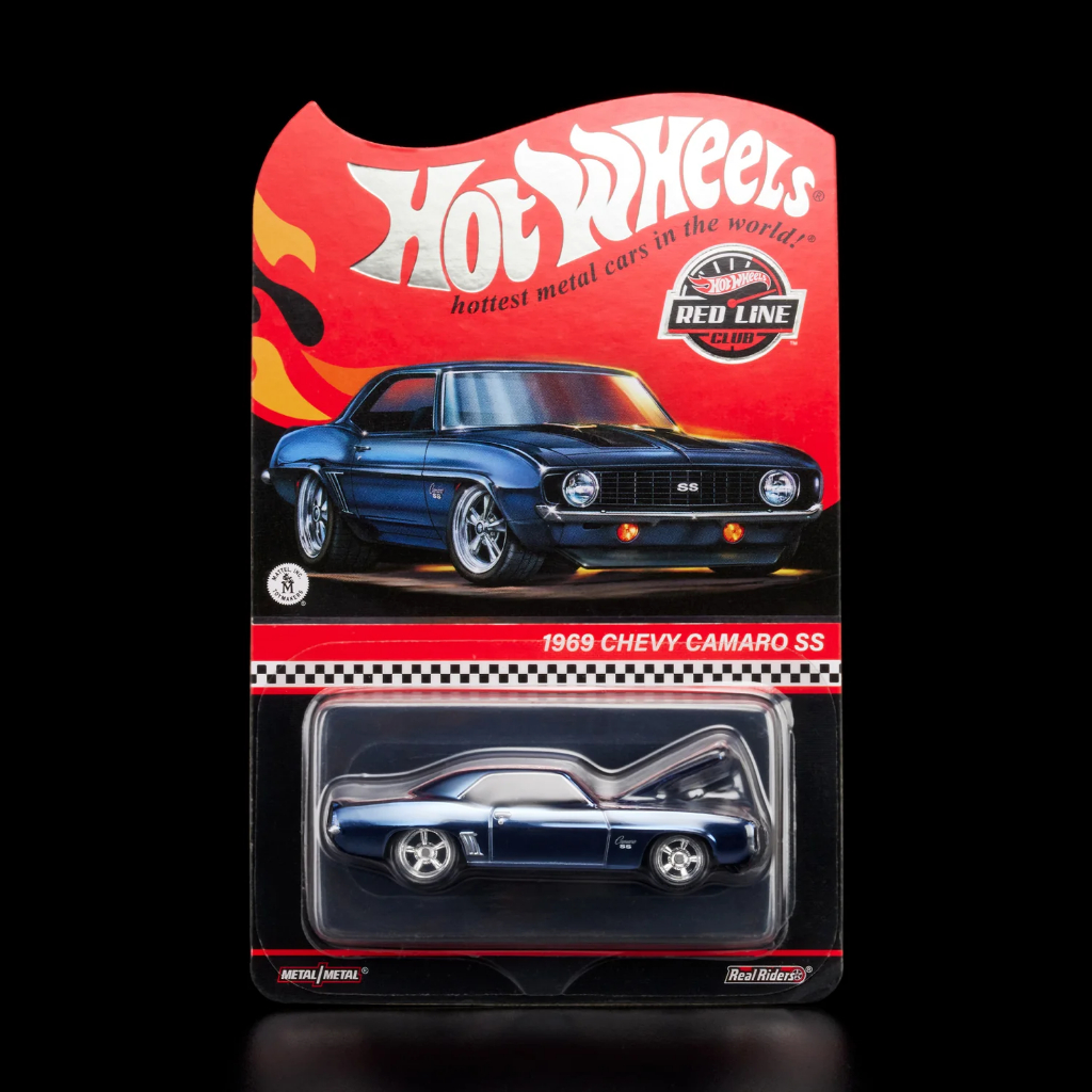 Hot Wheels 2022 - 1969 Chevy Camaro SS RLC Red Line Club