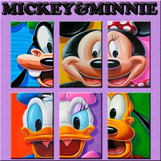 Placas Quadrinhos Decorativos Quarto Sala Escritório Quadros Mickey e Minnie 21 a 40 - Personagens Desenho Infantil Casal Namorados 13x20