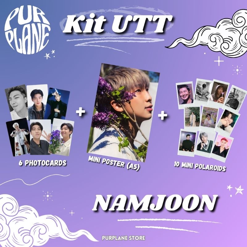 Kit Fanmade UTT BTS Photocards Pôster Kpop | Shopee Brasil