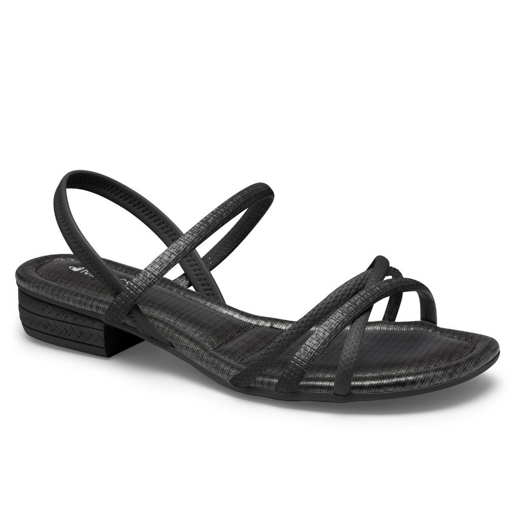 SANDÁLIA FEMININA SALTO BAIXO MISSISSIPI(DAKOTA) MI043 OFERTA