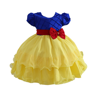 Fantasia branca de store neve luxo infantil