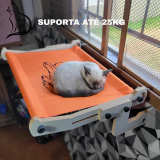 Rede Cama janela gato - G - cama suspensa gato