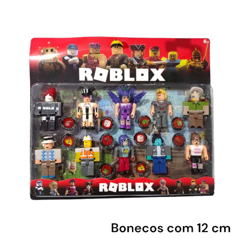 Boneca Roblox - Vitória Mineblox + Chaveiro