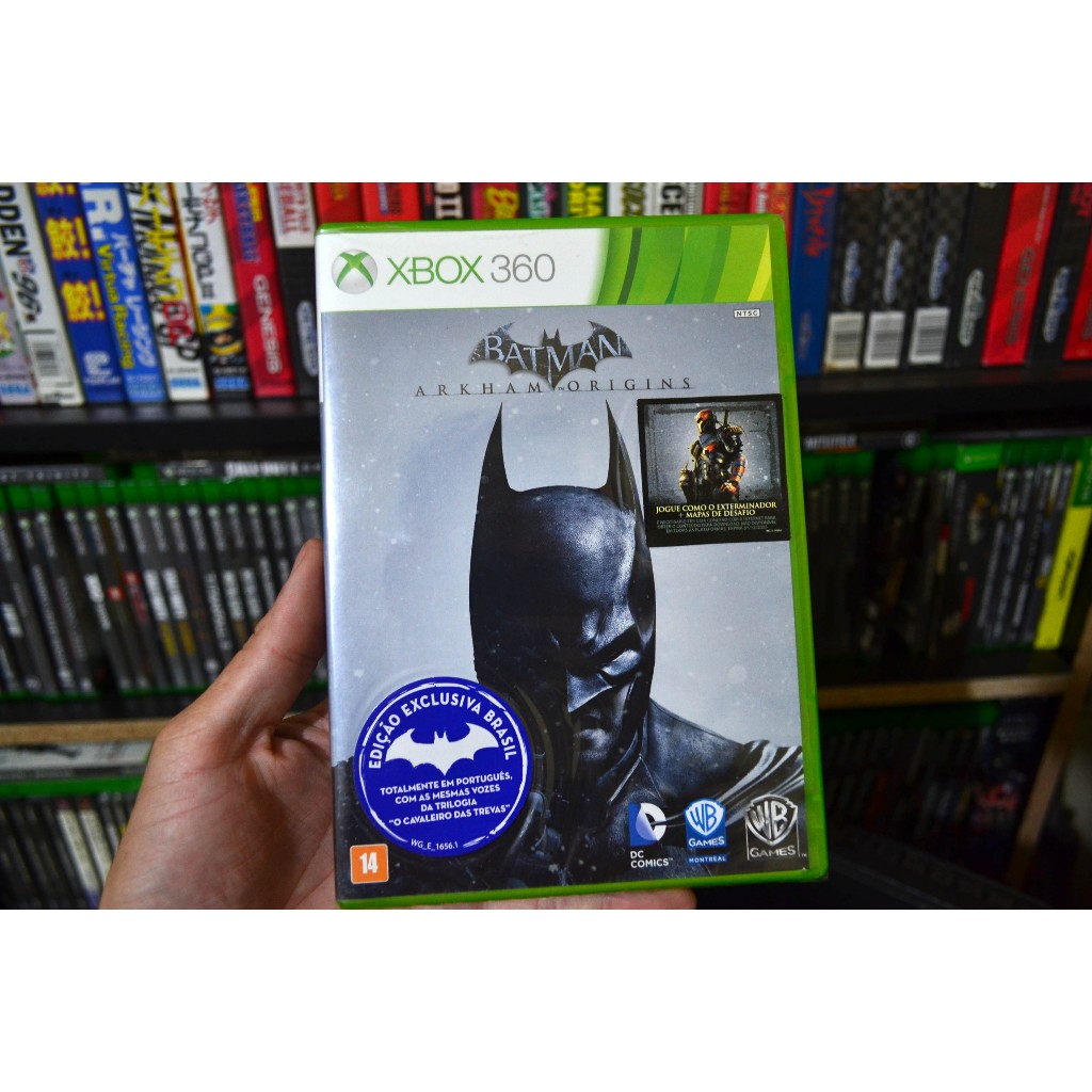 Batman: Arkham Origins Mídia física Original Xbox 360