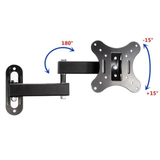 Suporte TV Parede 14 até 27 Articulado Monitor LED LCD