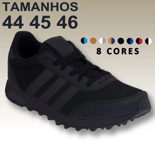 Tenis Masculino 44 45 46 Confortável Tenis Tamanho Especial Corrida Caminhada Treino Academia 8 Cores Diferentes