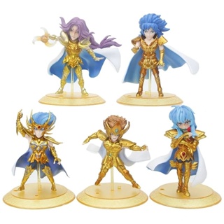 Saint Seiya [Athena Exclamation] figure 3 piece set Gold Saints SUPER RARE!