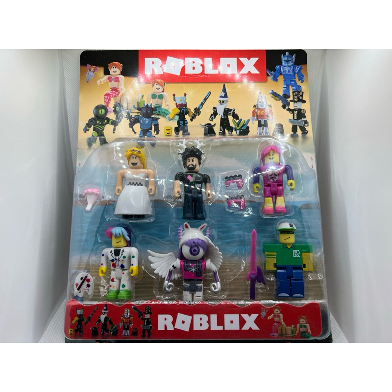 Kit com 6 Bonecos ROBLOX articulado 12 cm- Promoção Entrega Rapida Envio  Imediato