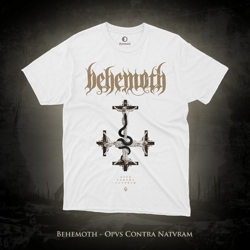 Camiseta: Behemoth - Opvs Contra Natvram => 2 opções
