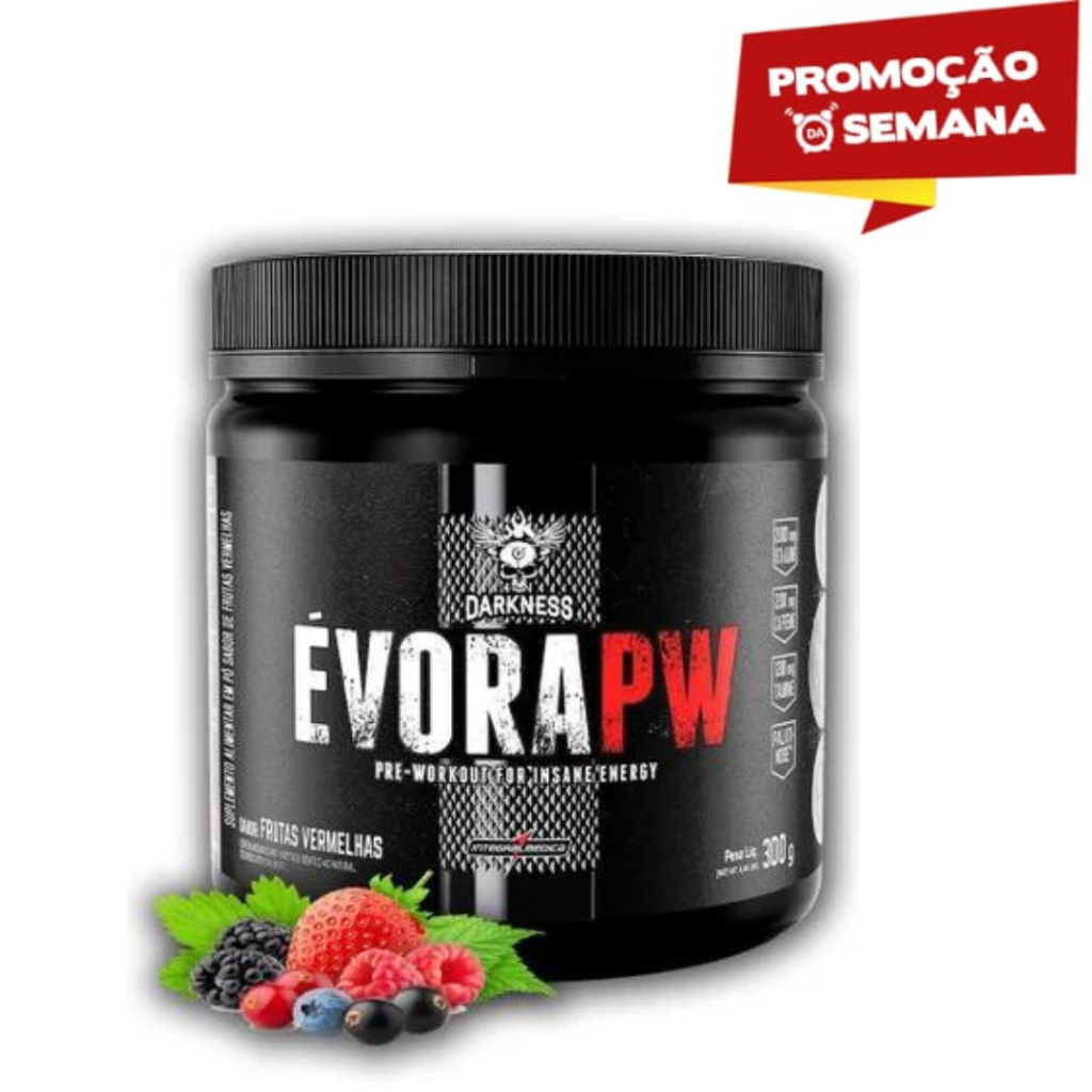 Evora PW Darkness Pre treino 300 gramas - Integralmedica