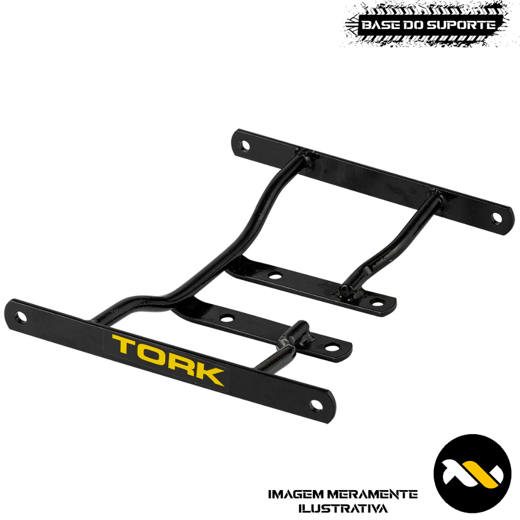 Base do Suporte Pro Tork para Titan 150 Fan 125 e Fan 150 2009 a 2013