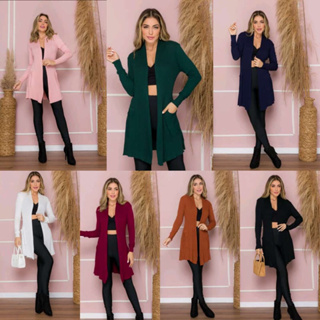 CARDIGAN MODAL SUPER MACIO E CONFORTAVEL PARA SEU DIA DIA