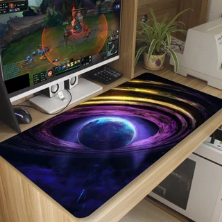 Mouse Pad Galaxia Antiderrapante Diversas Estampas 80x40 cm M07