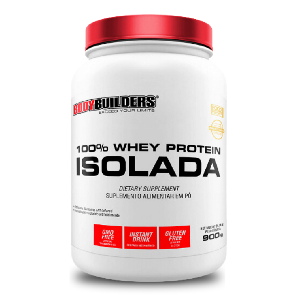 Whey Protein 100% Isolado Melhora No Desempenho e Aumento De Força Musucular Bodybuilders