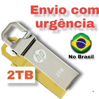 Pen Drive 2TB Edição Especial Metal Drive À Prova D'água