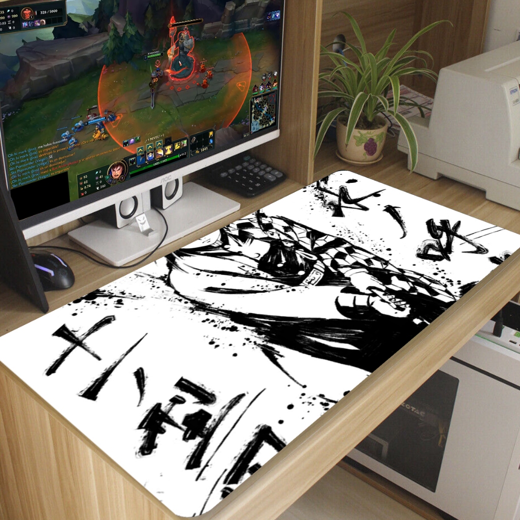 Mouse Pad Anime Japones Antiderrapante Diversas Estampas 80x40 cm M36 ...