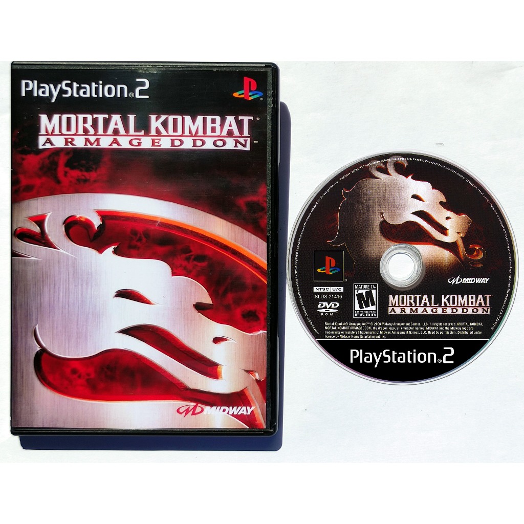 Mortal Kombat - Armageddon para ps2 | Shopee Brasil
