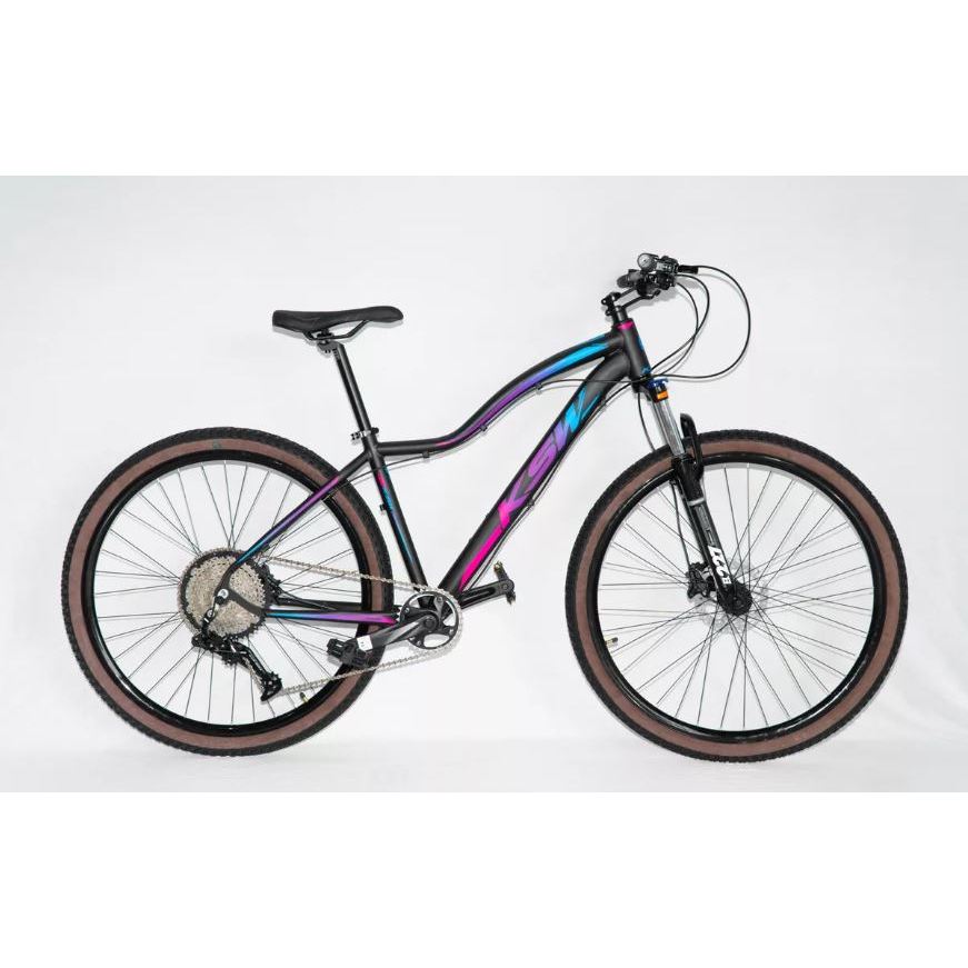 Bicicleta Aro 29 Ksw Feminina 12v Freio Hidráulico Suspensão C/ Trava