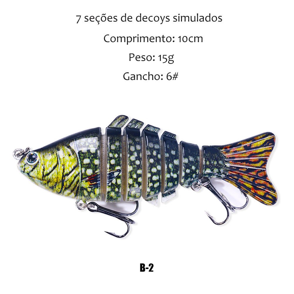 Contas De Pesca PATIKIL - 100 Unidades - Vermelho - Água Doce/Salgada