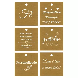 etiquetas tag em papel kraft para embalagens e presentes artesanal