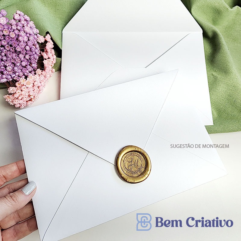 100 Envelopes Bico 15x21 Cm - Branco 250g Ou Kraft 200g | Shopee Brasil