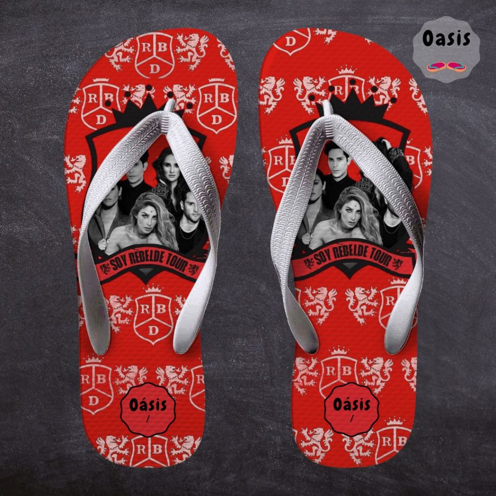 Chinelo REBELDE, SOY REBELDE 2023 | Shopee Brasil