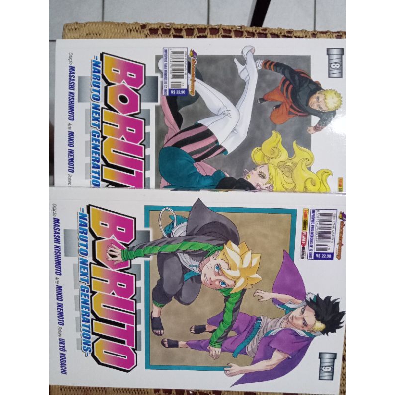 Mangá BORUTO  Shopee Brasil