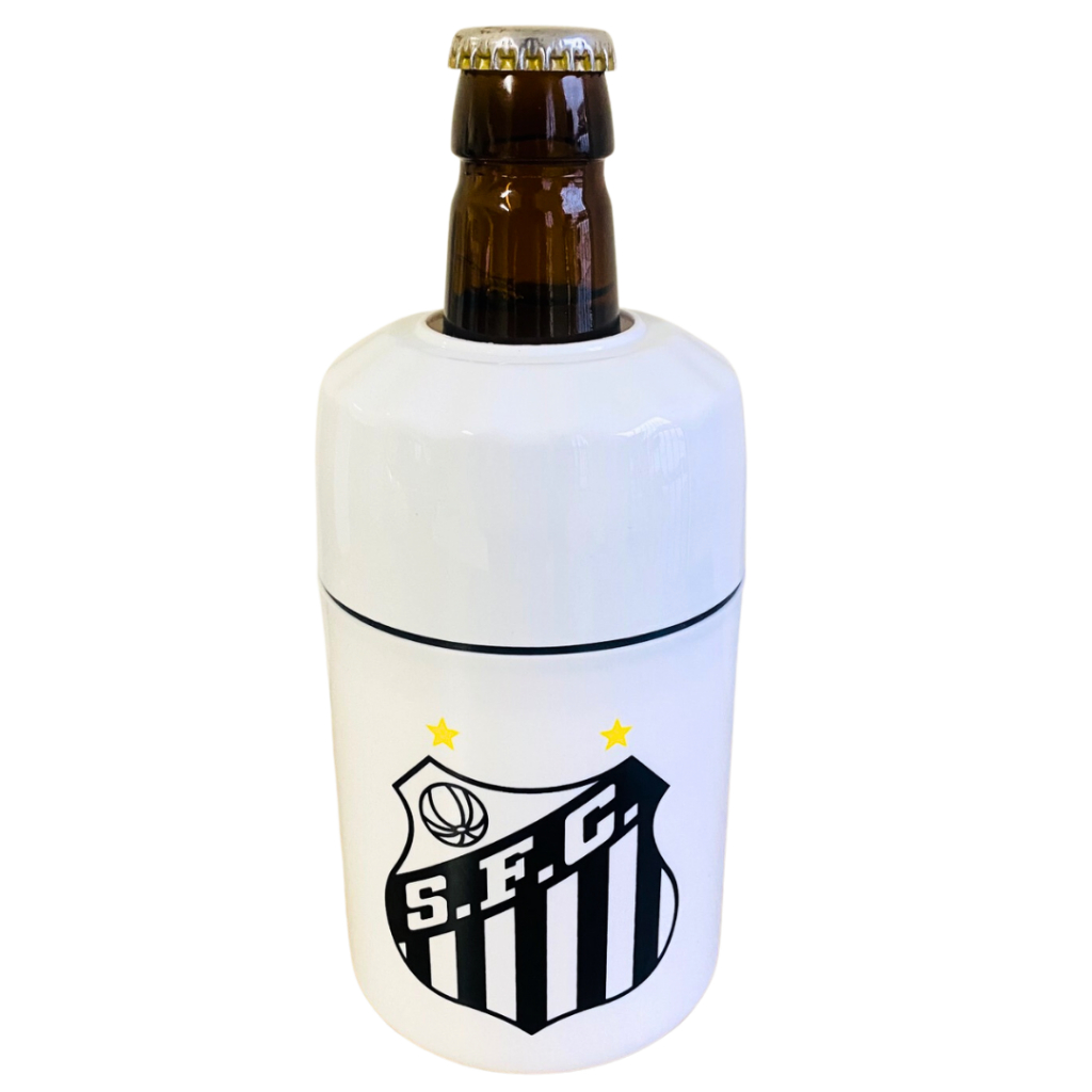 Porta Lata 3x1 Suporte Cerveja Térmico Long Neck Litrinho Time Futebol