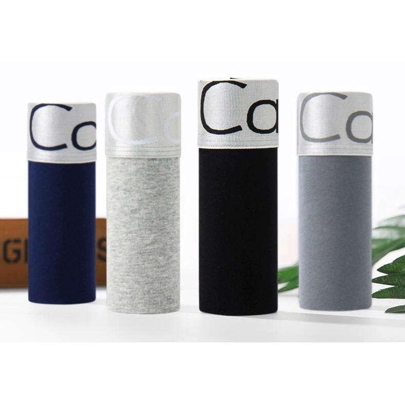 Kit 6 Cuecas Boxer Adulto Envio cores variadas Puro algodão Importado Lisas