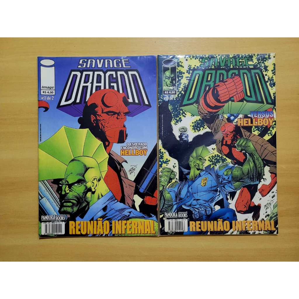 Savage Dragon, Hellboy Brasil