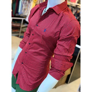 Camisa Social P0I0 H4LP IAUR€N Xadrez 2