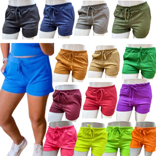 Kit com 5 short com bolso tendencia verão confortavel do P ao GG