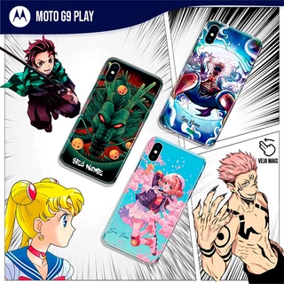 Capa Capinha - Moto G9 Play - Animes