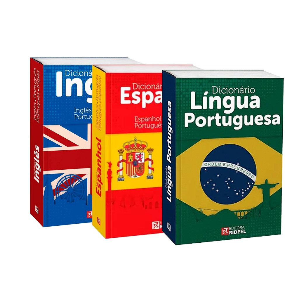 Dicionário Visual de Bolso - 3 em 1: Inglês/espanhol