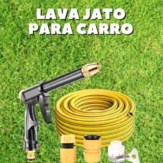 Pistola De Água Lavadora Alta Pressão Ágil + Mangueira Lava Jato LOJA TOPMIX