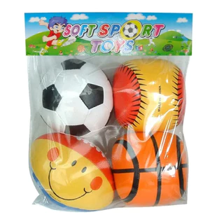 Brinquedo Bebe Kit Bola para Bebê Brinquedo de Menino Infantil Bola Macia Kit