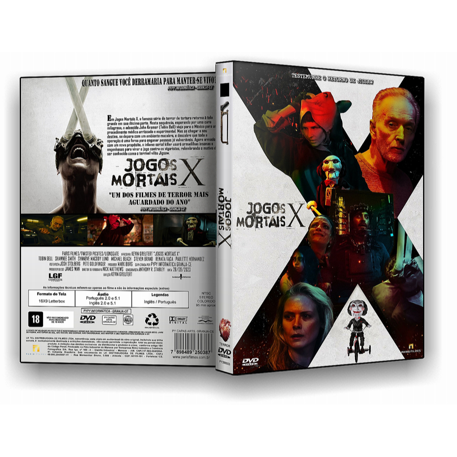 Jogos Mortais 4  CAPAS DE DVD - CAPAS PARA DVD