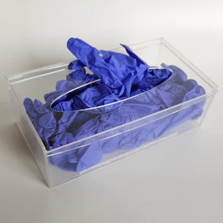 Caixa porta luvas | Caixa acrílica para luvas