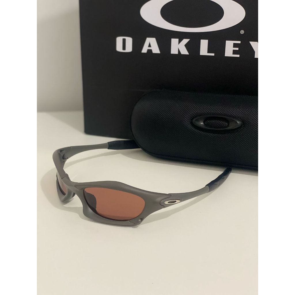 Óculos Oakley Splice Xmetal Lente VR28 Polarizada