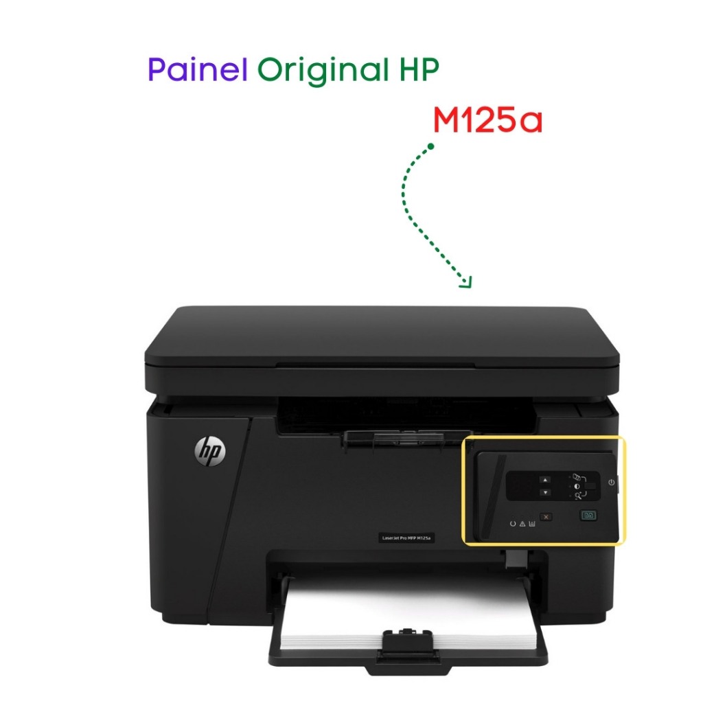 PAINEL HP LASERJET M125A - SEMINOVO | Shopee Brasil